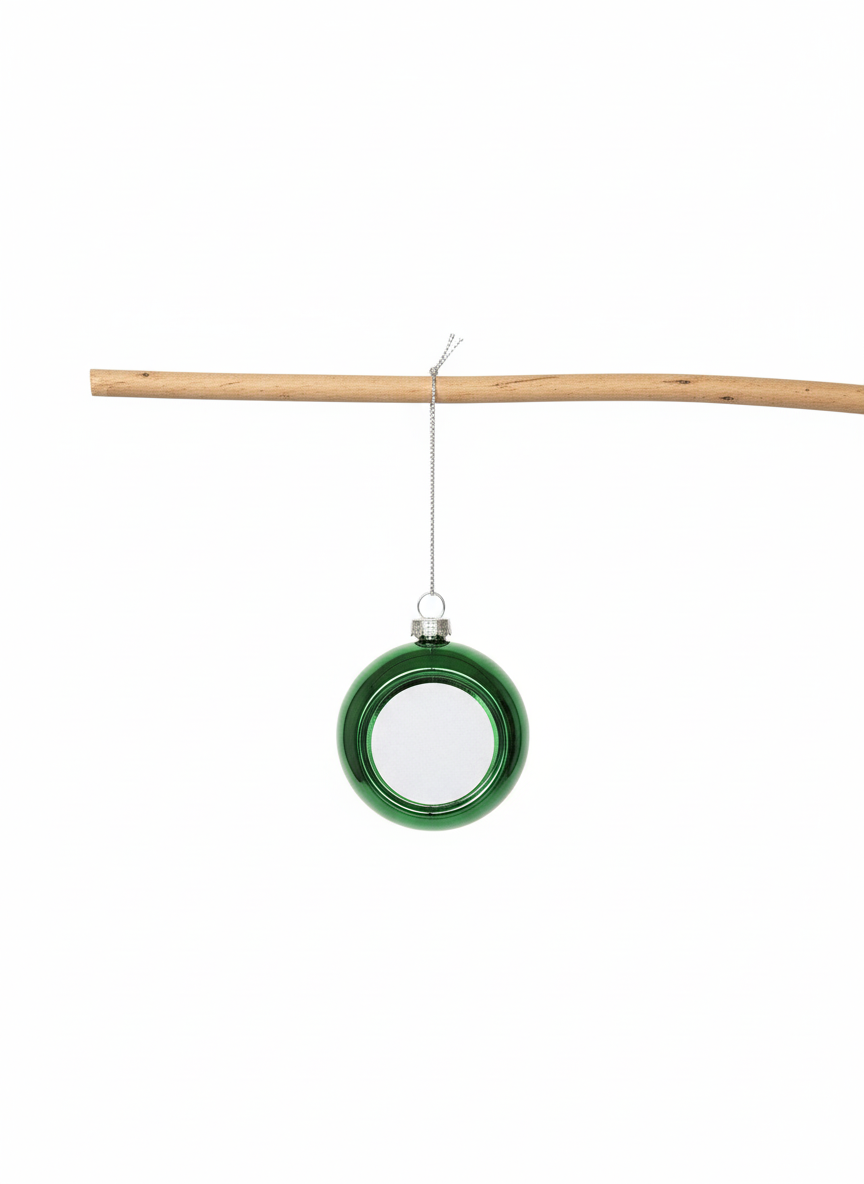 Boule de Noël personnalisée avec photo