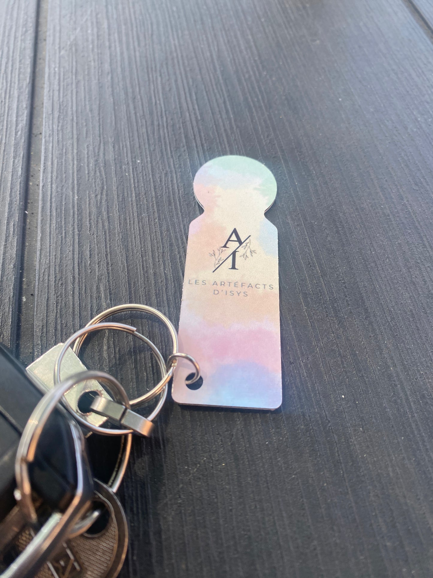 Jeton de caddie porte-clés personnalisé