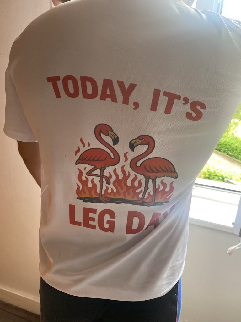 Le tee-shirt de sport personnalisé