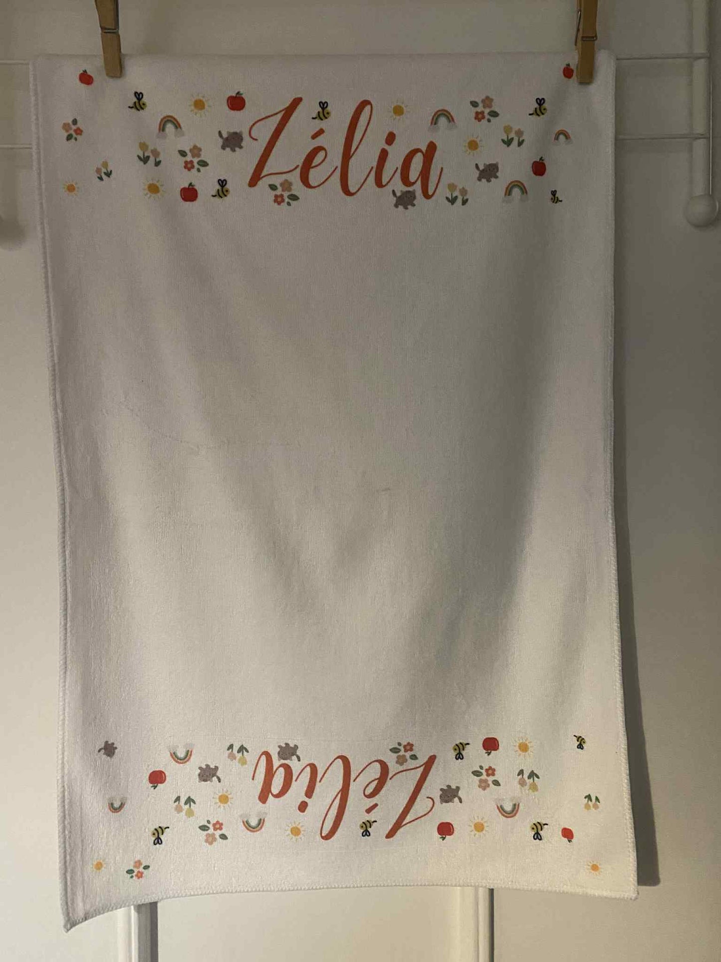 Serviette personnalisée microfibres