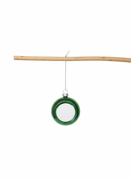 Boule de Noël personnalisée avec photo