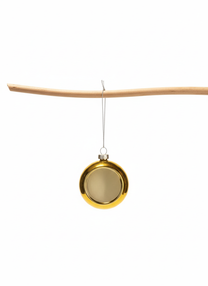 Boule de Noël personnalisée avec photo