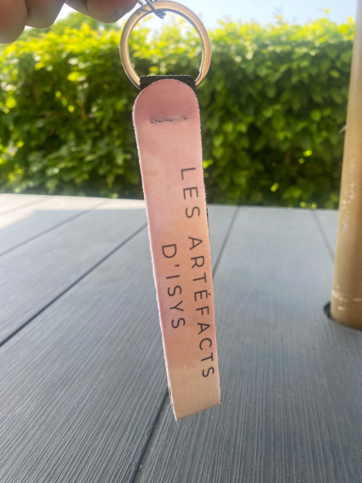 Porte-clés en néoprène personnalisé