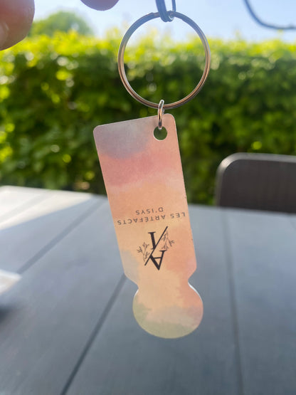 Jeton de caddie porte-clés personnalisé