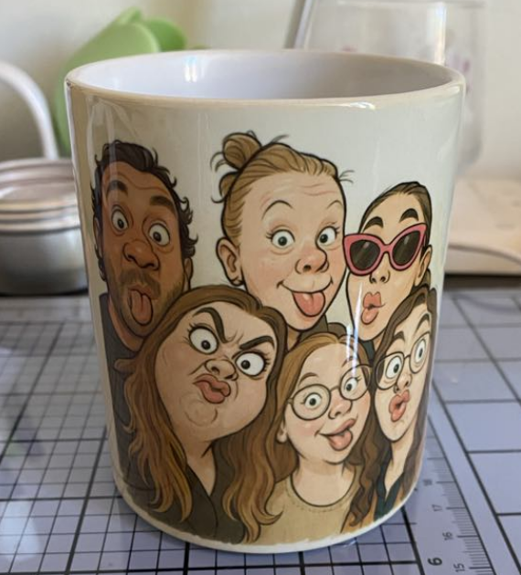 Mug blanc personnalisé