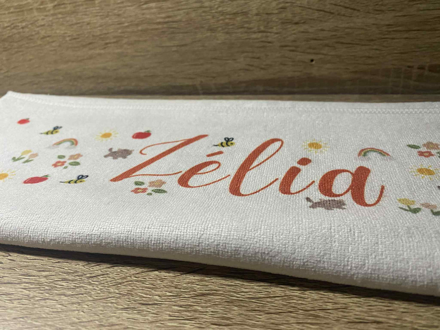 Serviette personnalisée microfibres